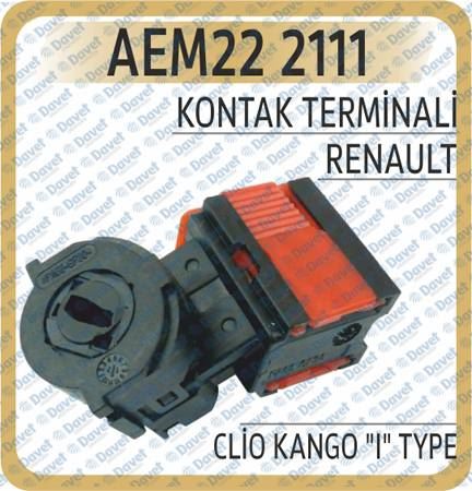 AEM 222111 Kontak Terminali Clio Kangoo "I" Type